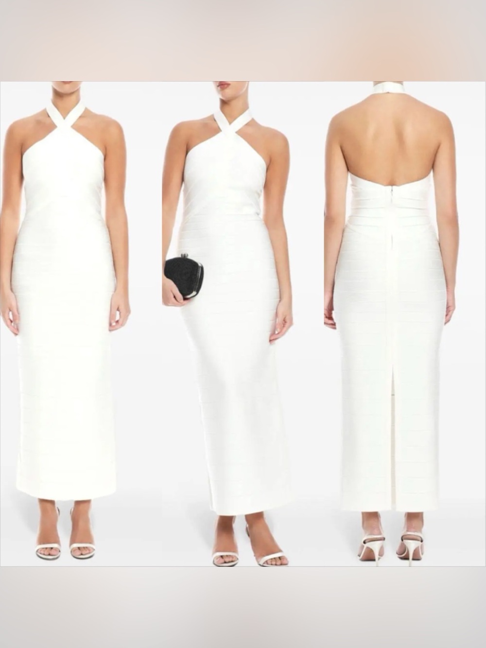 Herve léger halter icon bandage gown NO OFFERS CONSIDERED